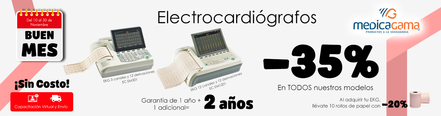 ELECTROCARDIOGRAFOS - MedicaGama