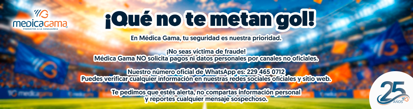 Mensaje de fraude - MedicaGama